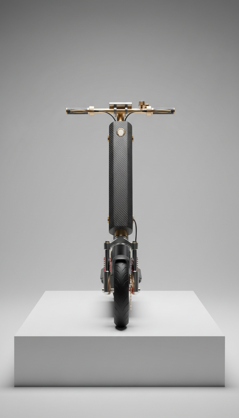 Trottinette carbone ultra-légère